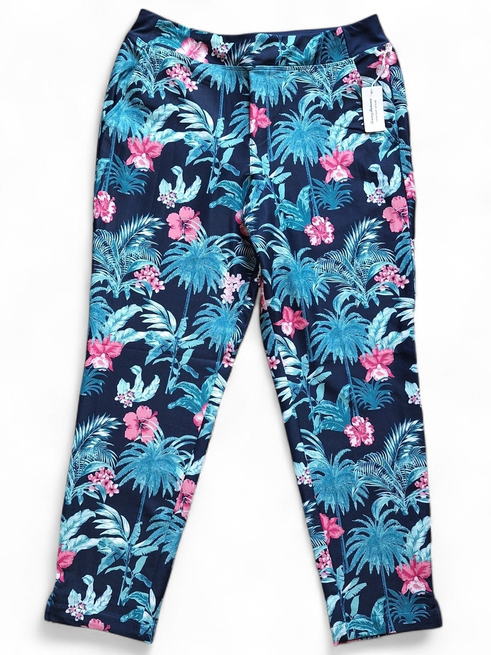 Tommy Bahama Everyday Active Pull On Pants Tropical Floral Multi-Color Resort